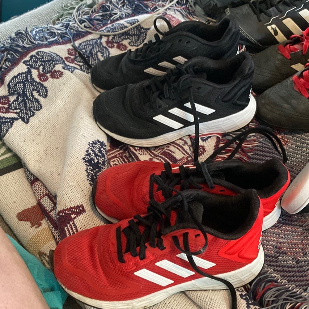 Adidas sneakers 2 pairs size 1